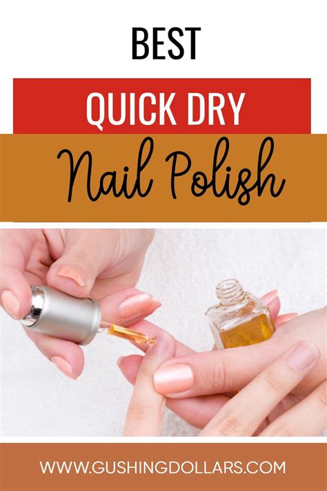 Best Quick Dry Nail Polish | Dry nails, Dry nails quick, Quick dry nail ...