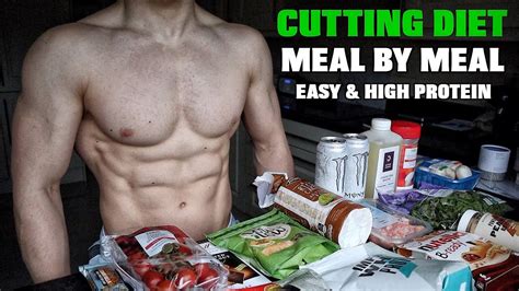 Full Day of Cutting Diet (2200 Calories) | High Protein Meals for Fat Loss... - YouTube