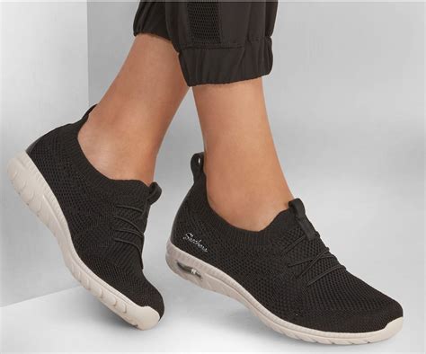 SKECHERS ARCH FIT FLEX BLACK - 6th Street Fashions & Footwear, Located ...