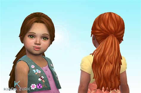 Sims 4 Toddler, Toddler Hair, Sims 4 Mods Clothes, Sims Mods, Sims 4 Cheats, Medieval Hairstyles ...