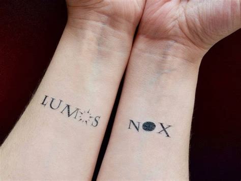 Lumos/Nox | Harry potter tattoos, Harry potter lumos, Harry potter tattoo small