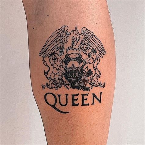 Queen Logo Tattoo