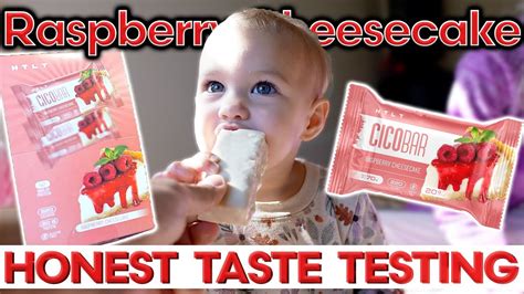 Raspberry Cheesecake CICO Bar HONEST Review from My KIDS – @gregdoucette Listened to my ...