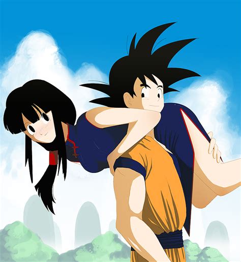 Son Goku and Chichi by Bloomseed on DeviantArt