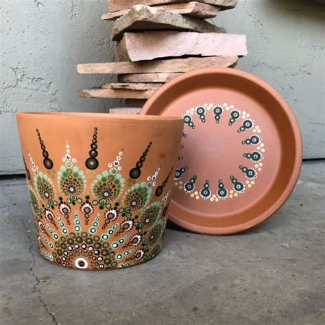 Clay Pot Painting Patterns