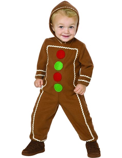 Kids Gingerbread Man Costume | Disfraz de duende navideño, Disfraz niño ...