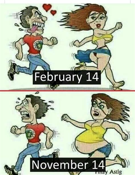 February 14 VS November 14 | Valentines day memes, Funny valentine, Funny