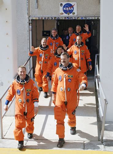 STS-125 Crew Members Head for Launch Pad 39A | After suiting… | Flickr