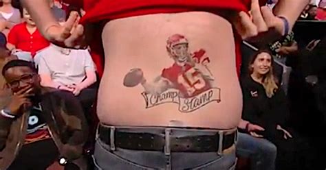 Watch Patrick Mahomes Autograph This Fan's 'Champ Stamp' Tattoo on ...