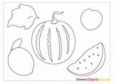 Früchte Malvorlagen Zum Ausmalen Für Kinder sketch template