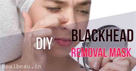 Homemade DIY Blackhead Removal Mask - Skin Care Remedy