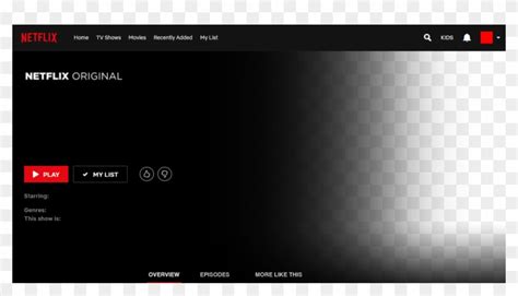 Netflix Png Template - Netflix, Transparent Png - 1280x673(#2260818 ...