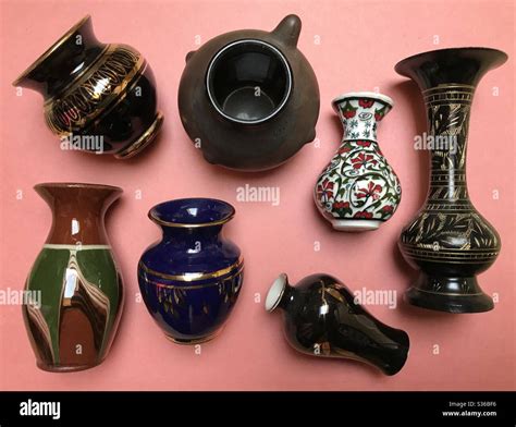 Collection of Vases Stock Photo - Alamy