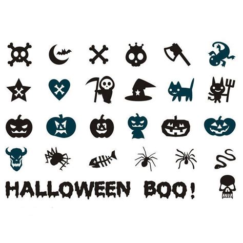 Halloween Wound Temporary Tattoo Sticker Skull 3D Thrilling Eyes Tattoos Sticker Body Art in ...