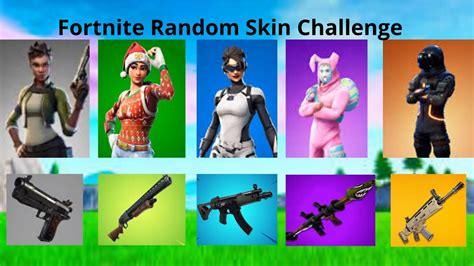 Fortnite Random Skin Challenge in Chapter 2 - YouTube