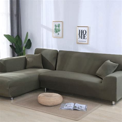 L-Shapes, U-Shapes and Sectionals – The Decor Home Store Sectional Sofa Slipcovers, Sofa ...