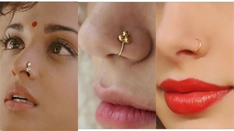 Elegant and stylish Nose Pin Designs||Nose Pin Collection||Nose Pin For ...