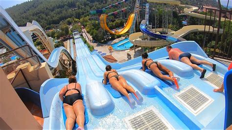 Aqua Fantasy Aquapark in Kuşadası Türkiye - YouTube