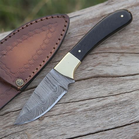 Handmade Full Tang Bushcraft Knife Hunting Knife, Survival Knife, Fixed Blade Knife Camping ...