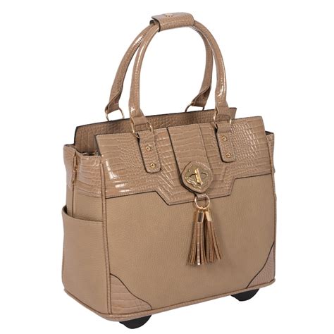 Leather Laptop Bag Wheels - Etsy