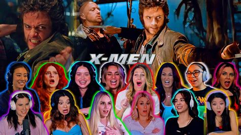 MCU Girls React To WOLVERINE's CLAWS FOR THE FIRST TIME | X-Men 2000