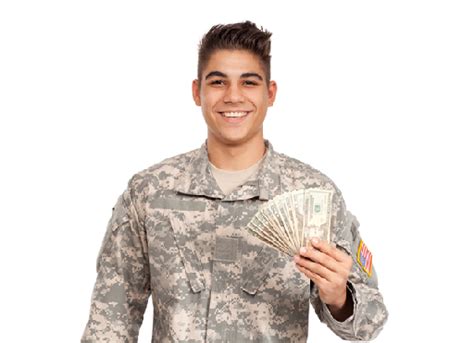 military service members  actions  financial success