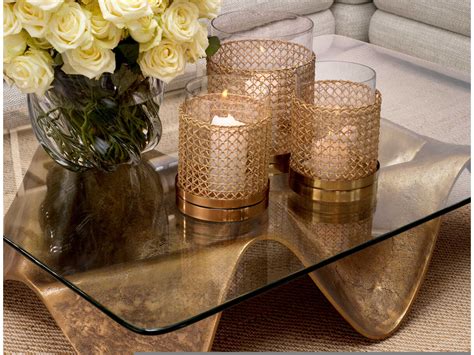 Eichholtz Angelico Vintage Brass Coffee Table | EIC118113
