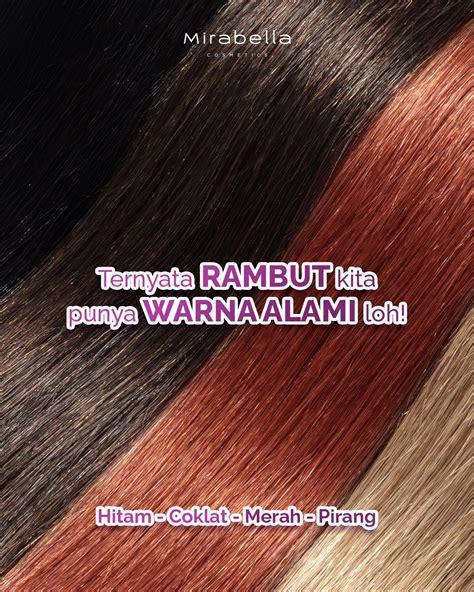 Bellas, tahu nggak sih, Rambut alami... - Mirabella Cosmetics | Facebook