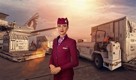 qatar airways cargo showcases sama worlds  ai digital cabin