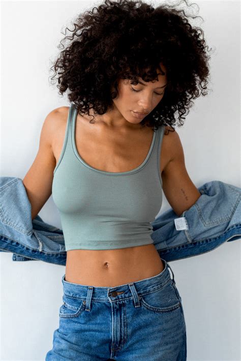 Stephanie Tank Baby Ribbed in Sage – SKATIE