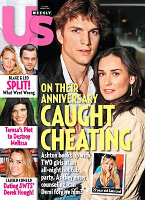 Ashton Kutcher is caught hot-tub cheating on Demi Moore in San Diego