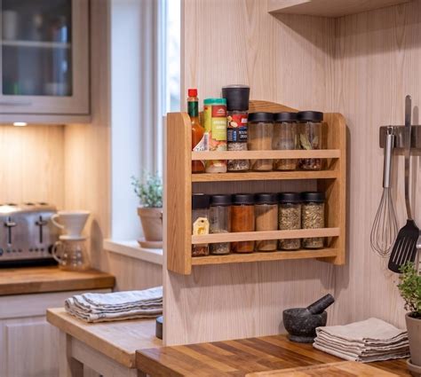 15+ Wooden Wall Spice Rack