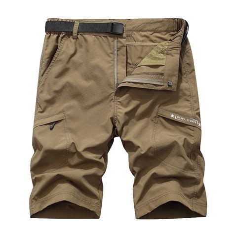 Dagegui Men's Short Pants Summer Quick Dry Cargo Shorts Big and Tall