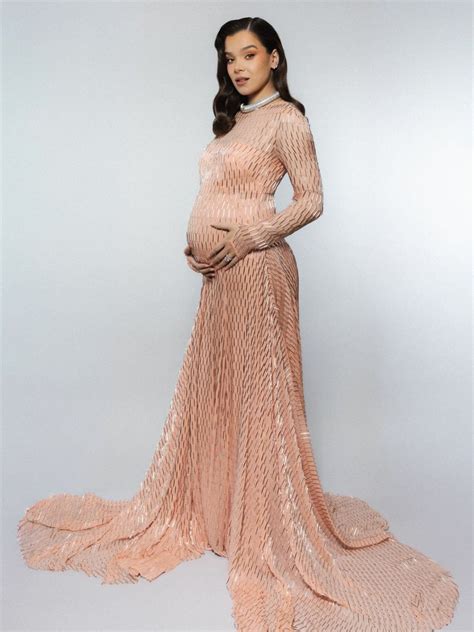 Hailee Steinfeld in Prada for Golden Globes Photoshoot January 2026