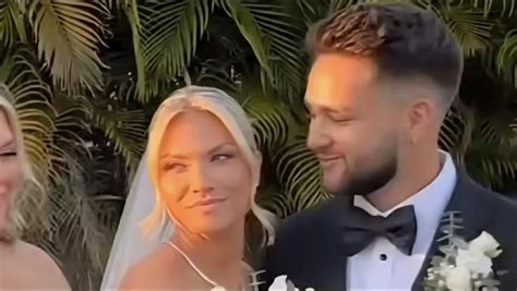 Newlyweds Bo and Alexis Bichette wedding pictures go viral after being