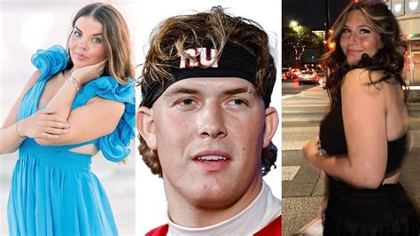 Jaxson Dart receives hype from Giants GM's daughter Sydney Schoen and