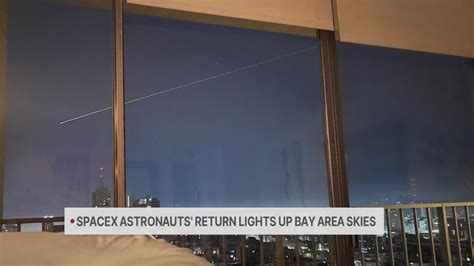 Bright light over Bay Area was astronauts’ return to Earth – WIVT – News 34