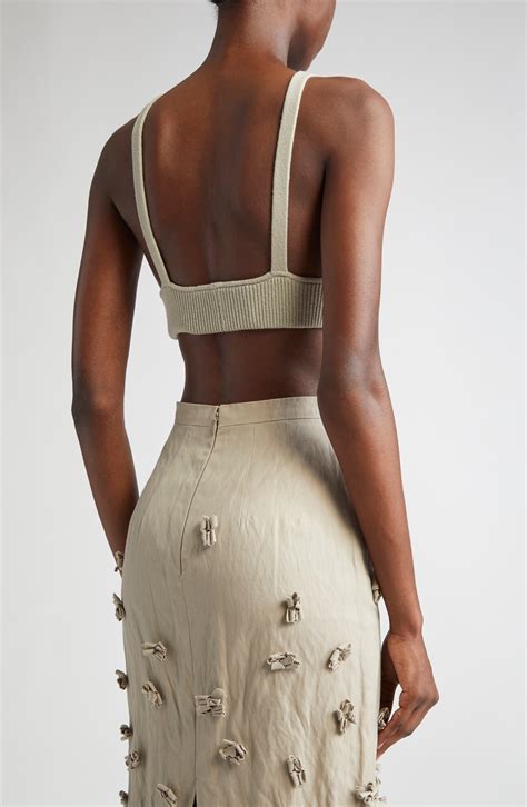 Michael Kors Collection Cashmere Rib Bra | Nordstrom