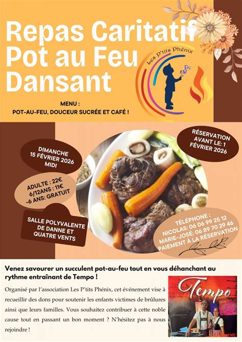 L’association P’tits Phénix de Phalsbourg organise un repas pour venir