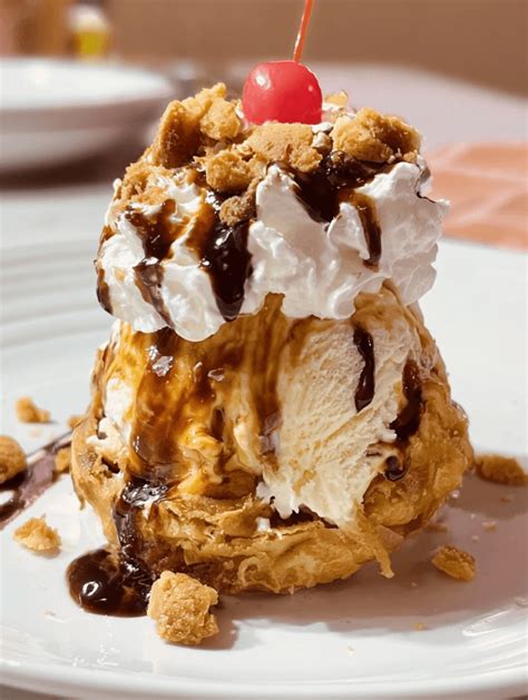 homemade fried ice cream recipe