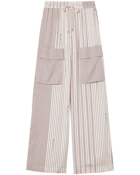 Twin-Set wide-leg trousers - Rosa - bei MyBestBrands shoppen