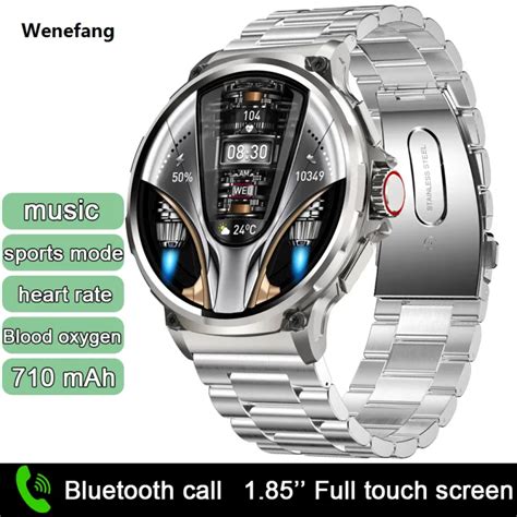 Wenefang Special New GPS sports smart watch men's high-definition full