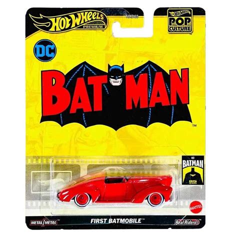 s 2024 Pop Culture Batman Forever Batmobile #HVJ39 Black Hot Wheel