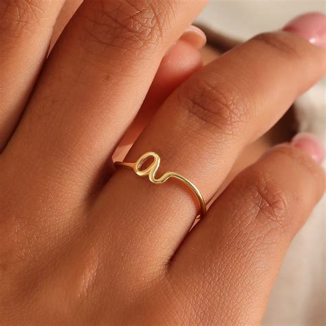 Small Cute Pinky Rings - Etsy