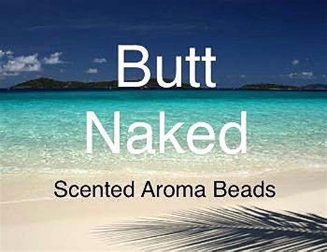 Butt Naked Scented Aroma Beads, Tropical Car Air Freshener Supplies - Etsy
