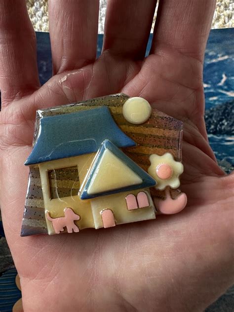 1990s House Pins by Lucinda Signed Limited Edition #3 Rare Vintage ...