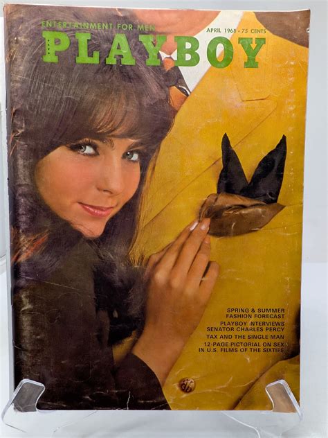 Playboy Magazine April 1968 🔥 CG Dolly Read 🔥 PM Gaye Rennie 🔥 F | eBay