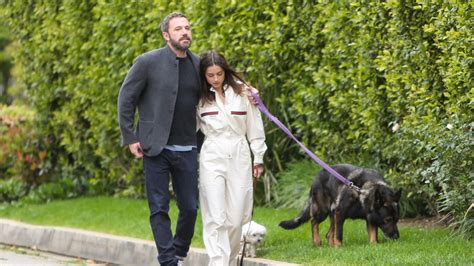 Ben Affleck and Girlfriend Ana de Armas Walk Dogs on Easter | In Touch