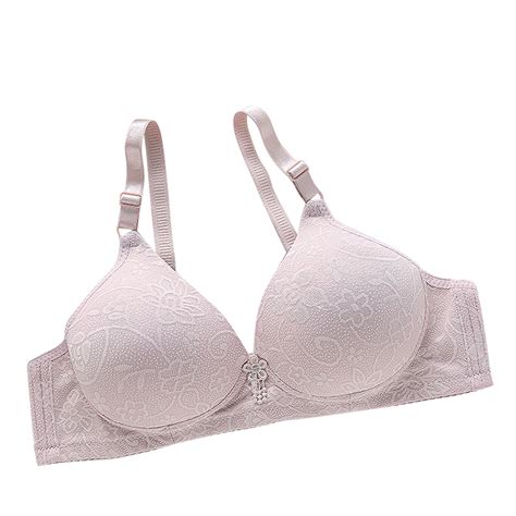 DAFPZW Support Bras for Older Women Lift No Underwire Push up Bra Soft