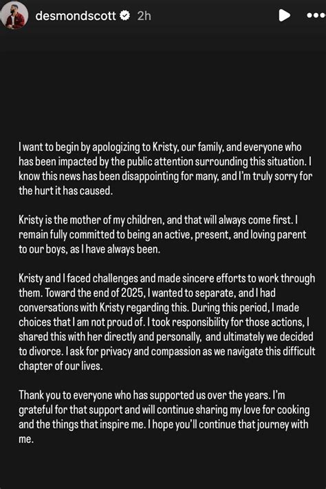 Influencer Kristy Scott Files for Divorce from Husband Desmond Scott